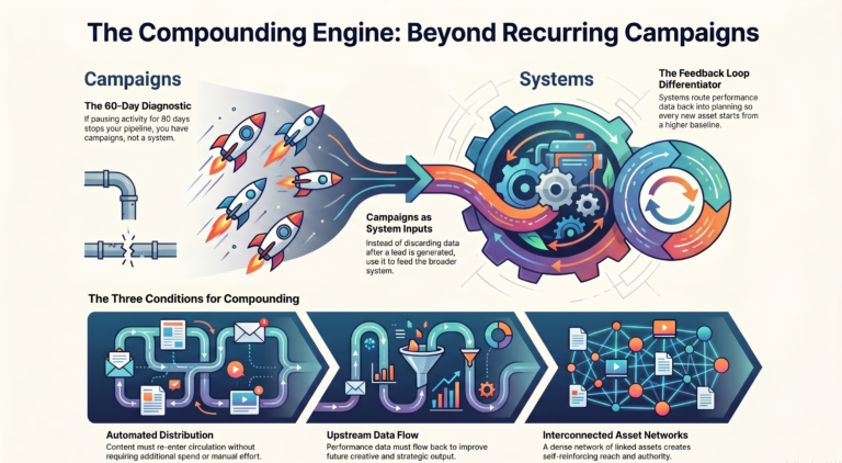 Campaigns vs Systems: Why One Compounds and the Other Doesn’t