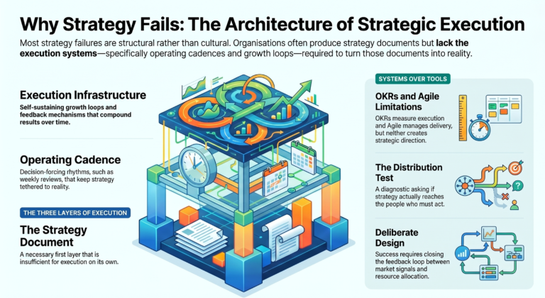 Why Strategy Without Execution Fails – And What an Execution System Actually Looks Like