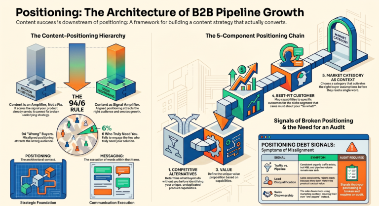 Positioning Before Content: The Missing Step That Explains Why Your Blog Isn’t Driving Pipeline