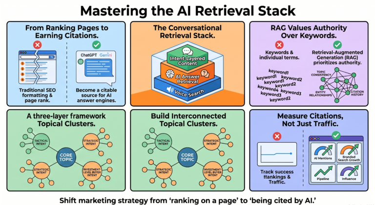 Conversational Search Optimization: Why Formatting Tactics Fail and What B2B Marketers Should Build Instead