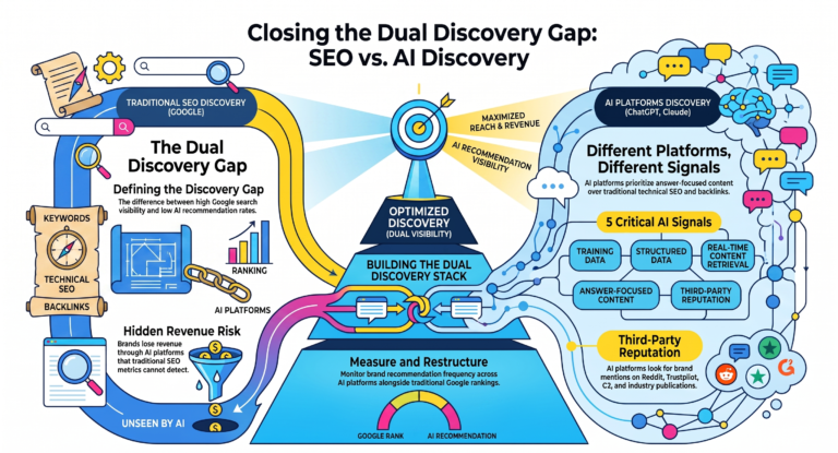 AI Visibility vs Google Rankings: Why Optimising for One and Ignoring the Other Is a Revenue Leak