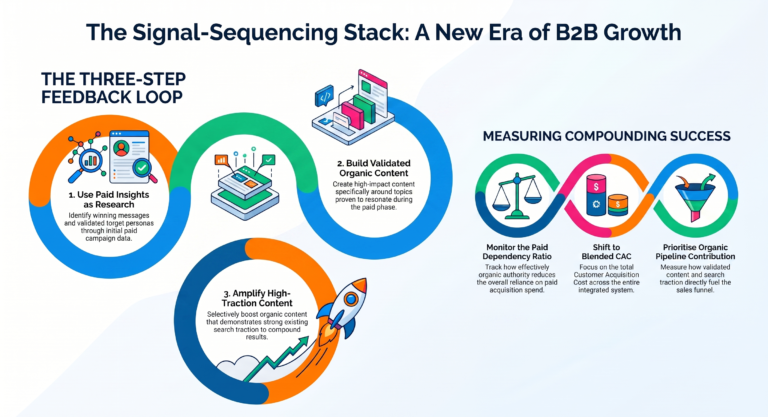 Organic + Paid: How to Build a Compounding Distribution System in 2026